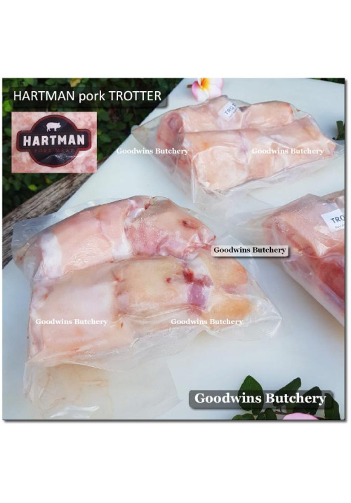 Pork FEET TROTTER Hartman-Manado frozen KAKI BABI (price/pack 2pcs 800g)